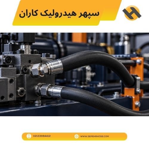 انتخاب شیلنگ هیدرولیک سیم دار